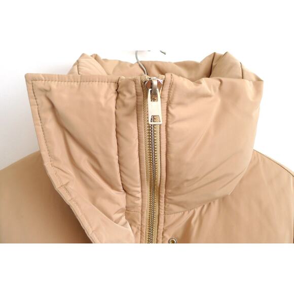 LA MAISON SIMONS Canada Recycled Down Cocoon Puffer Jacket Coat Cream XXS $275 - Picture 5 of 12